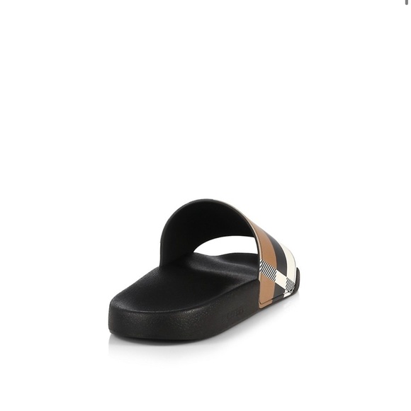 BurberryFurley Check Pool Slides - Picture 4 of 10